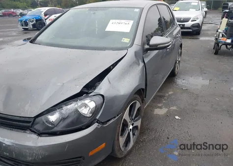 2012 Volkswagen Golf 2.5L 4-Door z USA, uszkodzony, nr VIN WVWDB7AJ6CW035493